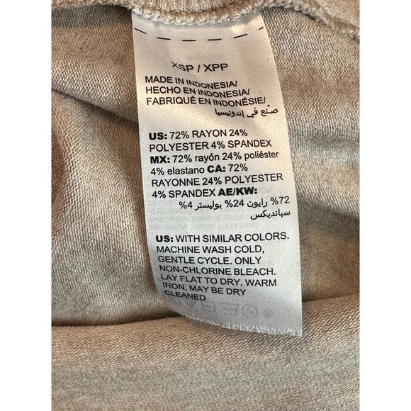 White House Black Market oatmeal tank top size XSP - Picture 6 of 8